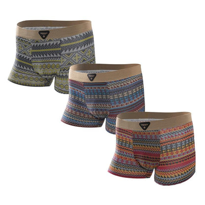 Men's Premium Cotton Breathable Mesh Underwear