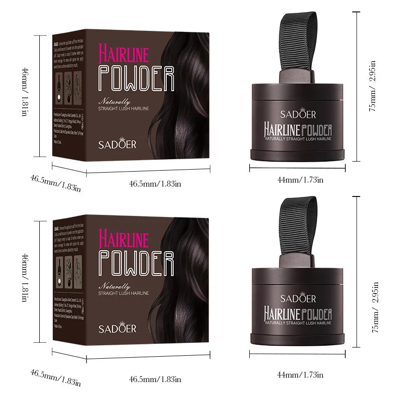 Hairline Powder for Natural Filling