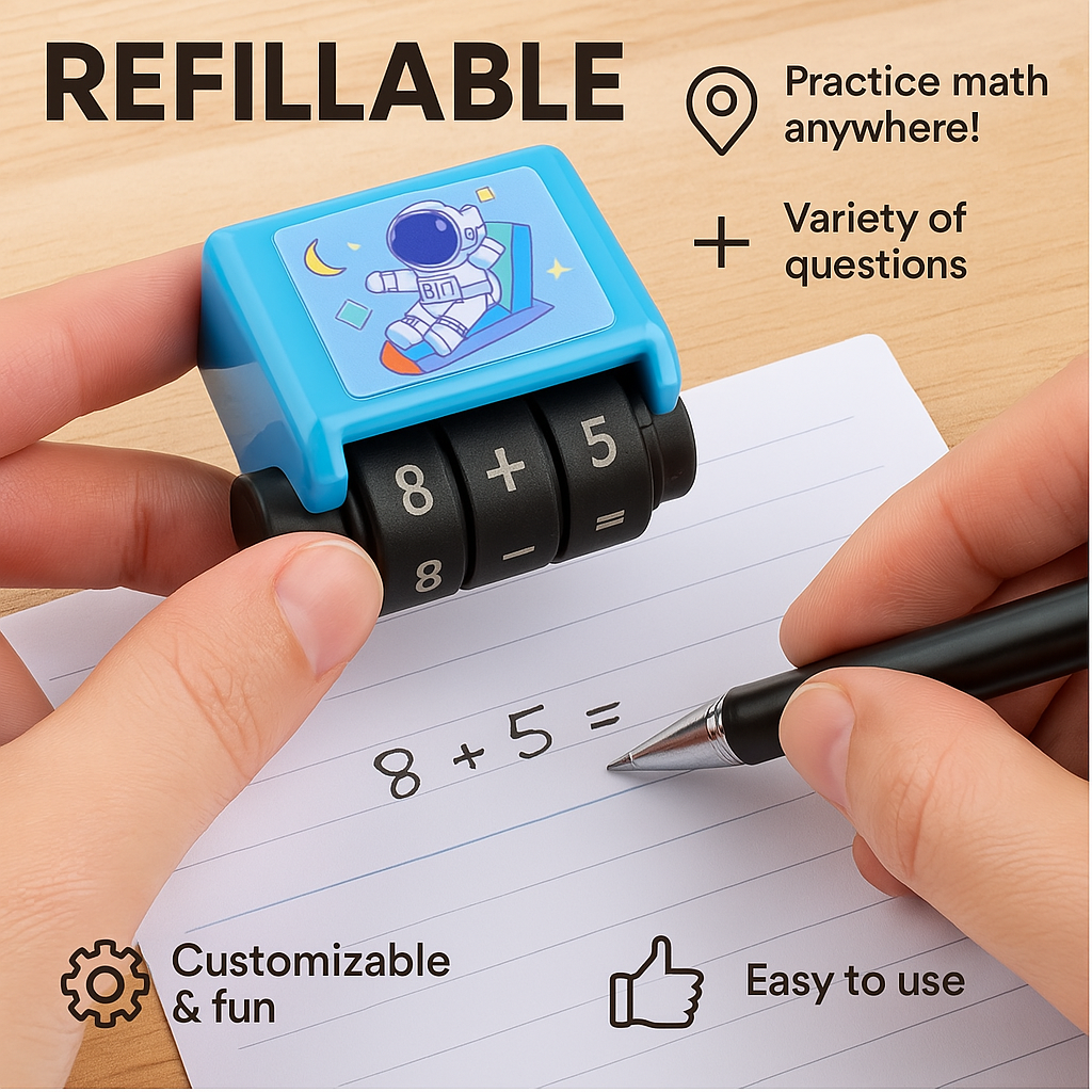 Math Practice Question Maker Roller
