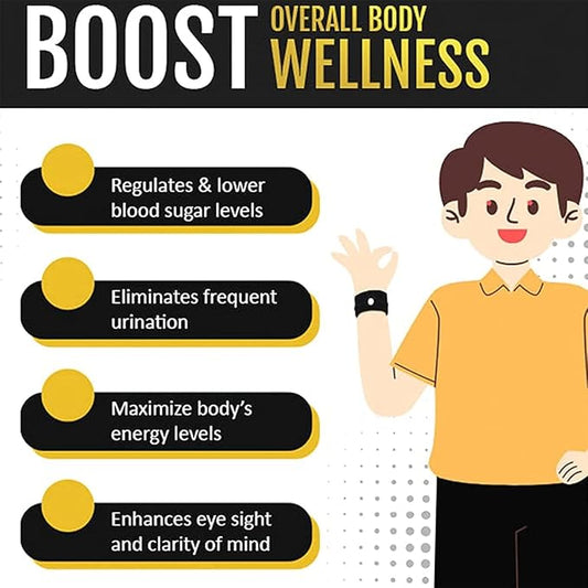 Weight loss, Sleep disorder, Blood pressure, Sugar control etc Wristband for Everyone