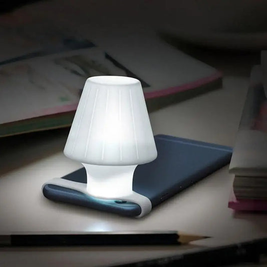 White Silicone Mobile Phone Lampshade