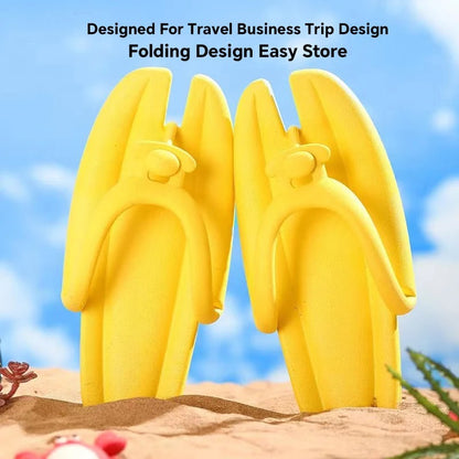 Casual Portable Folding Slippers for Men Women