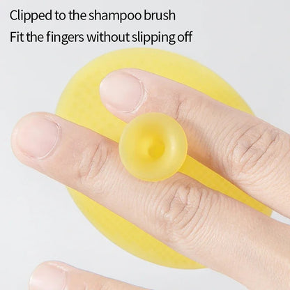 Soft Silicone Baby Bath Hair Washing Brush