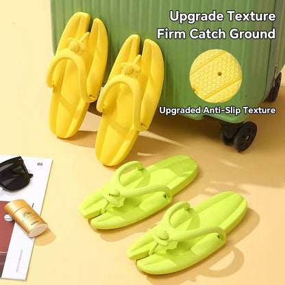 Casual Portable Folding Slippers for Men Women