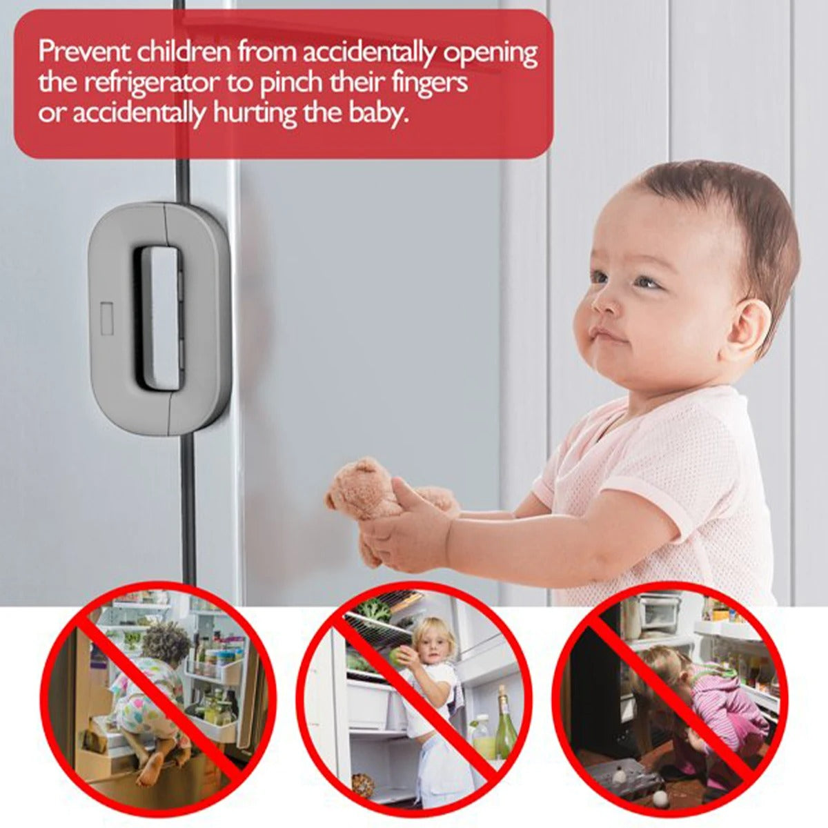 Multifunctional Fridge Lock