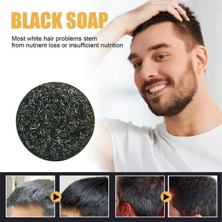 Hair darkening Soap shampoo