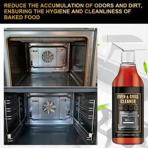 Heavy-Duty Oven & Grill Cleaner Spray Instant Grease & Stain Remover