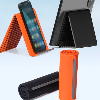 Non-Slip Flexible Silicone Foldable Desktop Phone & Tablet Stand