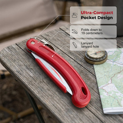 Compact Folding Saw with SK5 Steel Blade