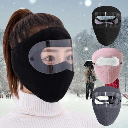 Windproof Full Face Mask with Anti-Fog Goggles
