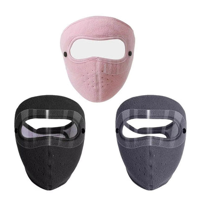 Windproof Full Face Mask with Anti-Fog Goggles